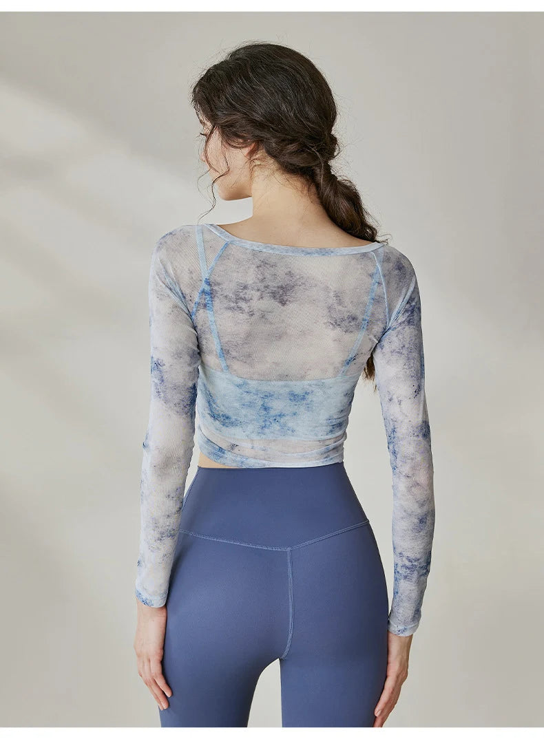 タイダイ通気性2点セットトップス3031