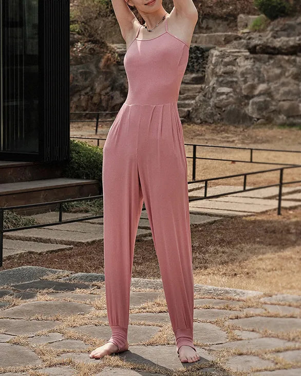 リブ編みくすみオールインワン 3021