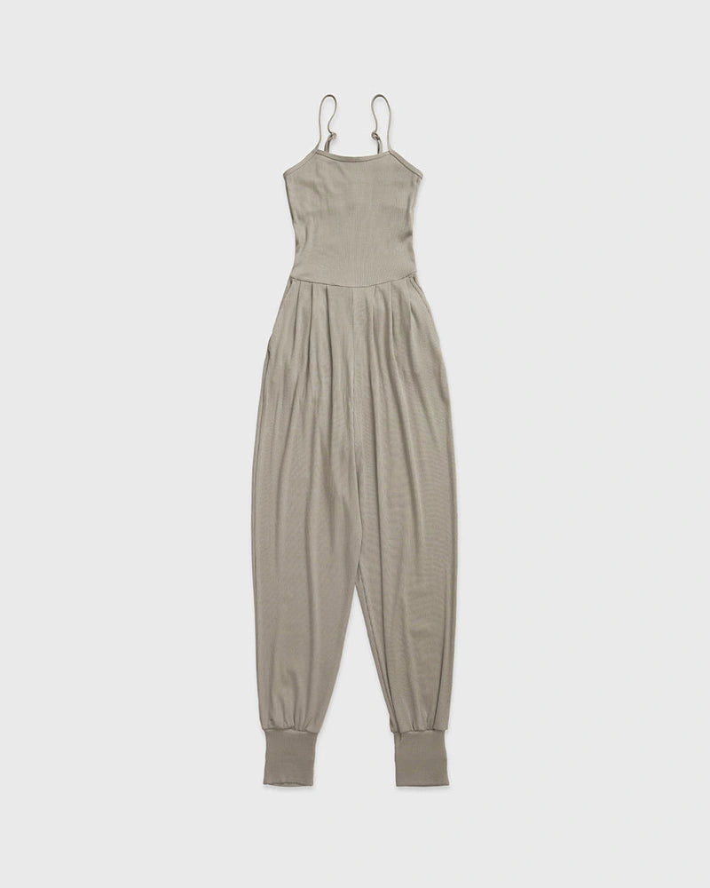 リブ編みくすみオールインワン 3021