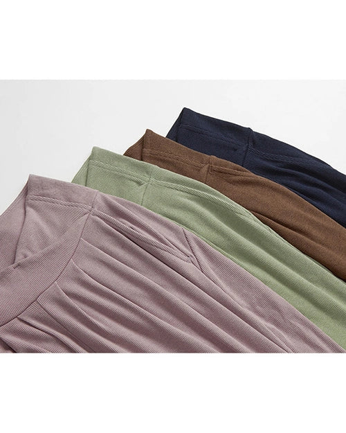 重ねウエストサイドスリットヨガパンツ3026