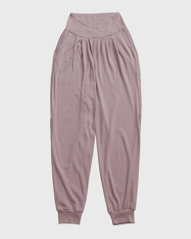 重ねウエストサイドスリットヨガパンツ3026