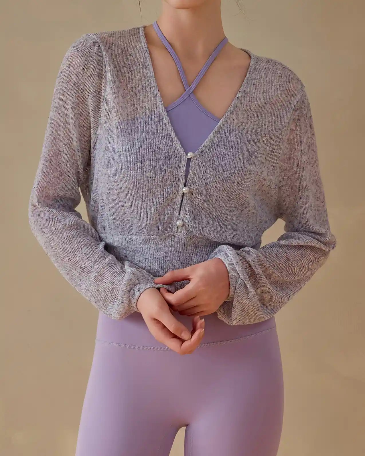 レジェールヨガカーディガン3029