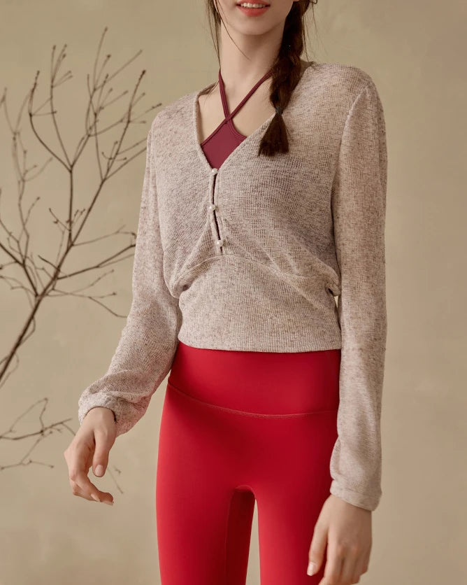 レジェールヨガカーディガン3029