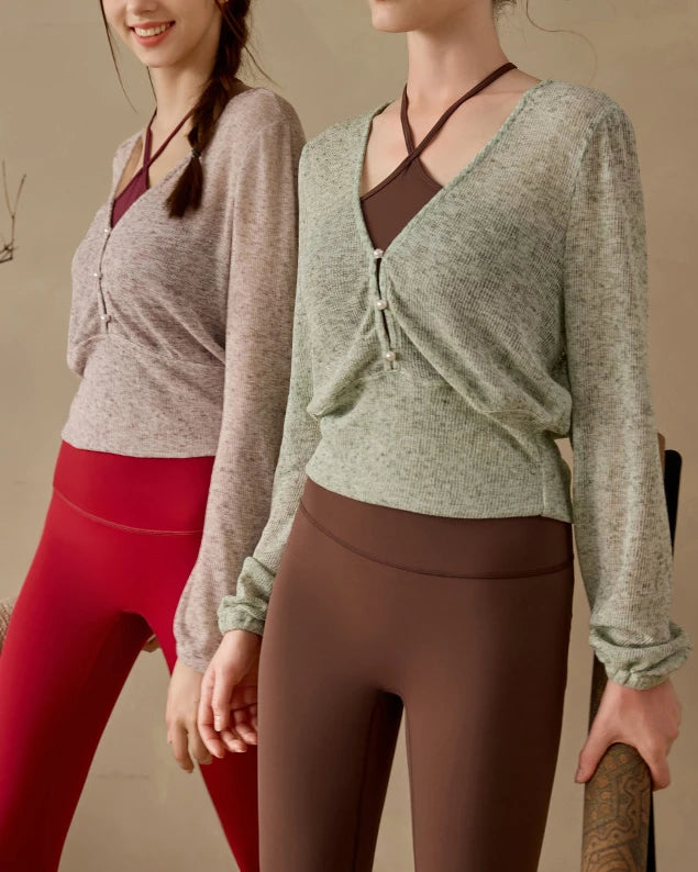 レジェールヨガカーディガン3029