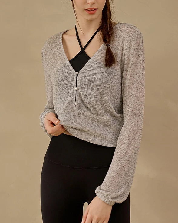 レジェールヨガカーディガン3029