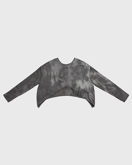 タイダイ バックオープン ゆったりヨガトップス3030