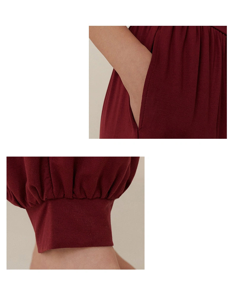 くすみヨガフローセットアップ 3036