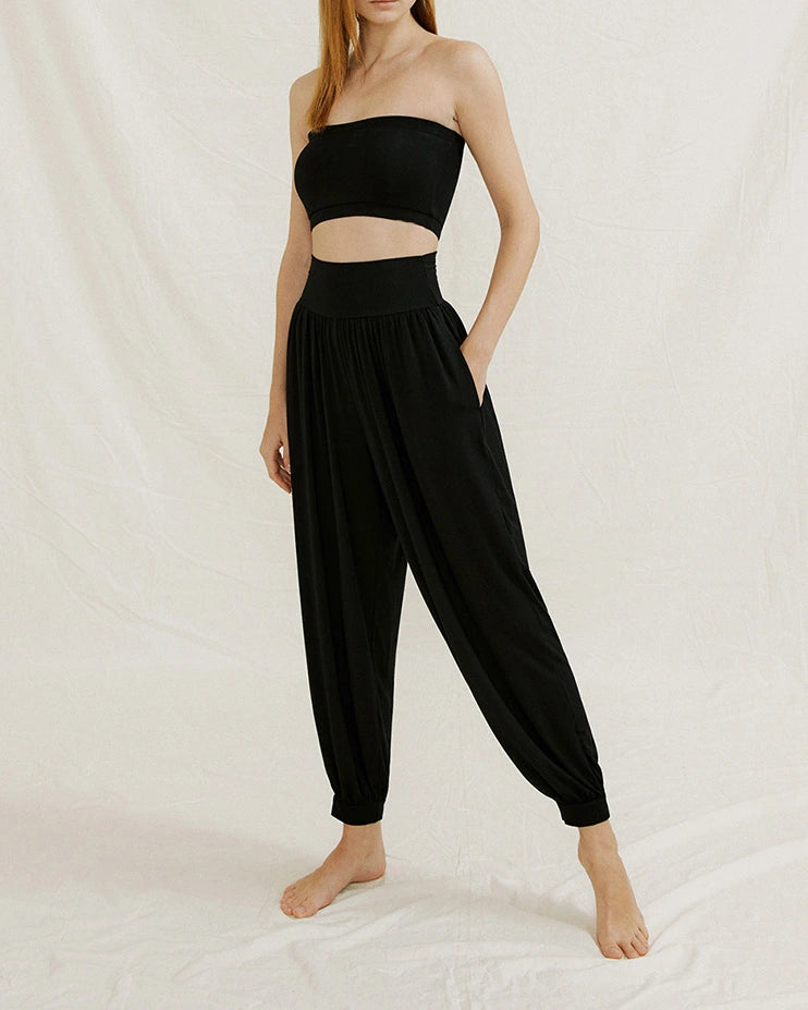 くすみヨガフローセットアップ 3036