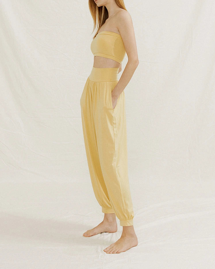 くすみヨガフローセットアップ 3036