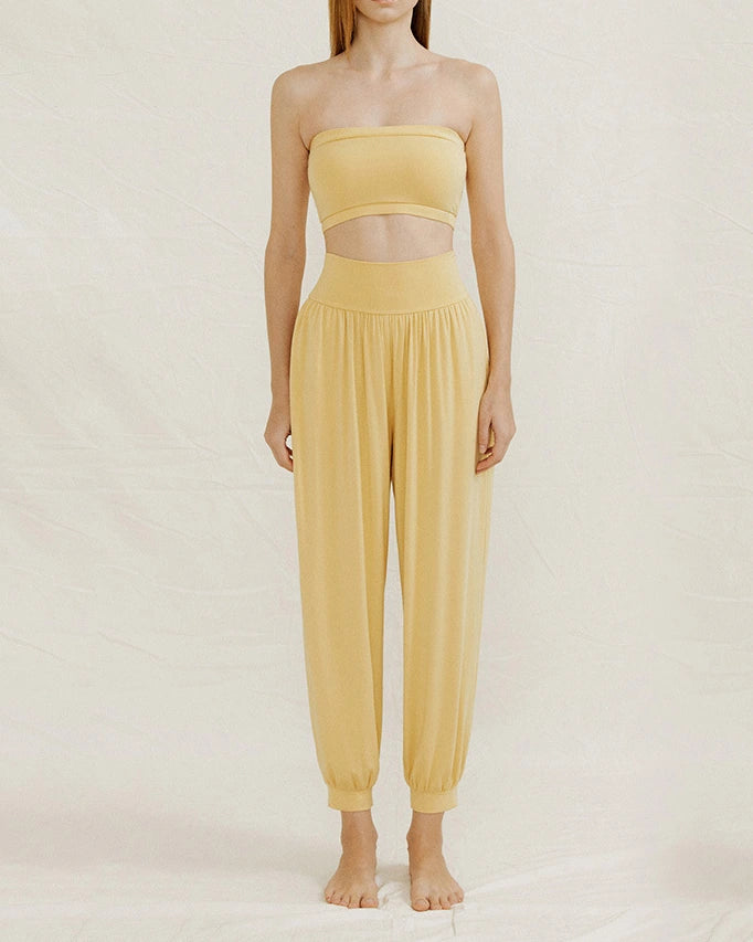 くすみヨガフローセットアップ 3036