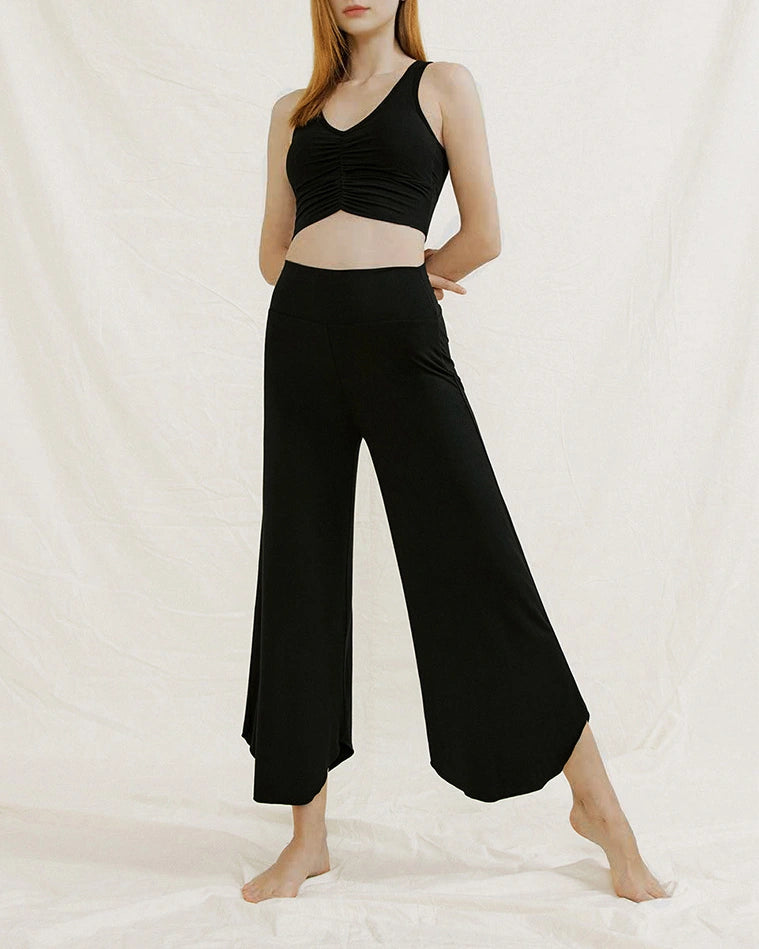 九分丈キャミソール＆ヨガパンツセットアップ 3042