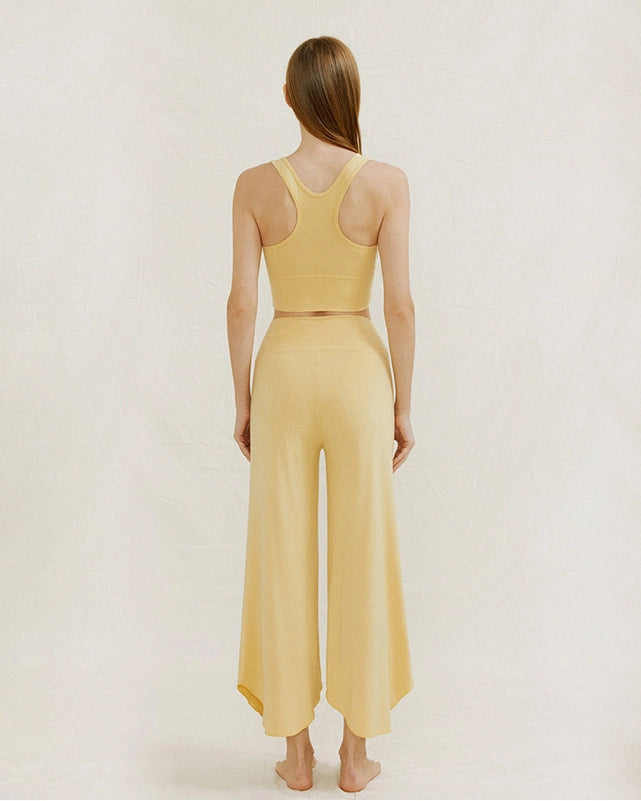 九分丈キャミソール＆ヨガパンツセットアップ 3042