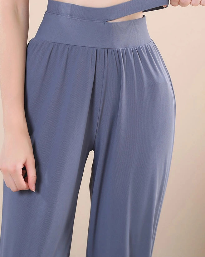 ハイウエストヌッケヨガパンツ3048