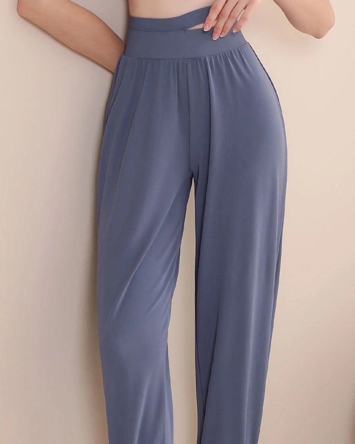 ハイウエストヌッケヨガパンツ3048