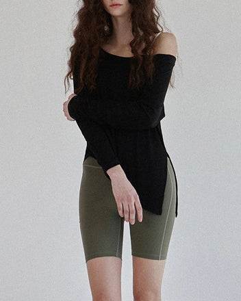 プリュネルヨガカットソー3051