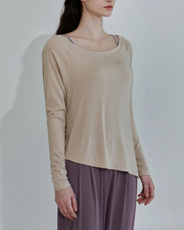 プリュネルヨガカットソー3051