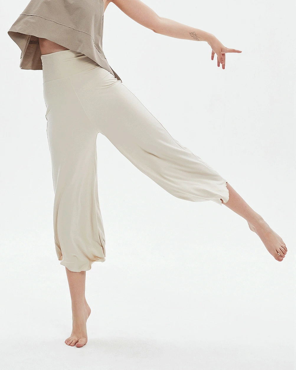 ハイウエストヨガワイドパンツ 3059