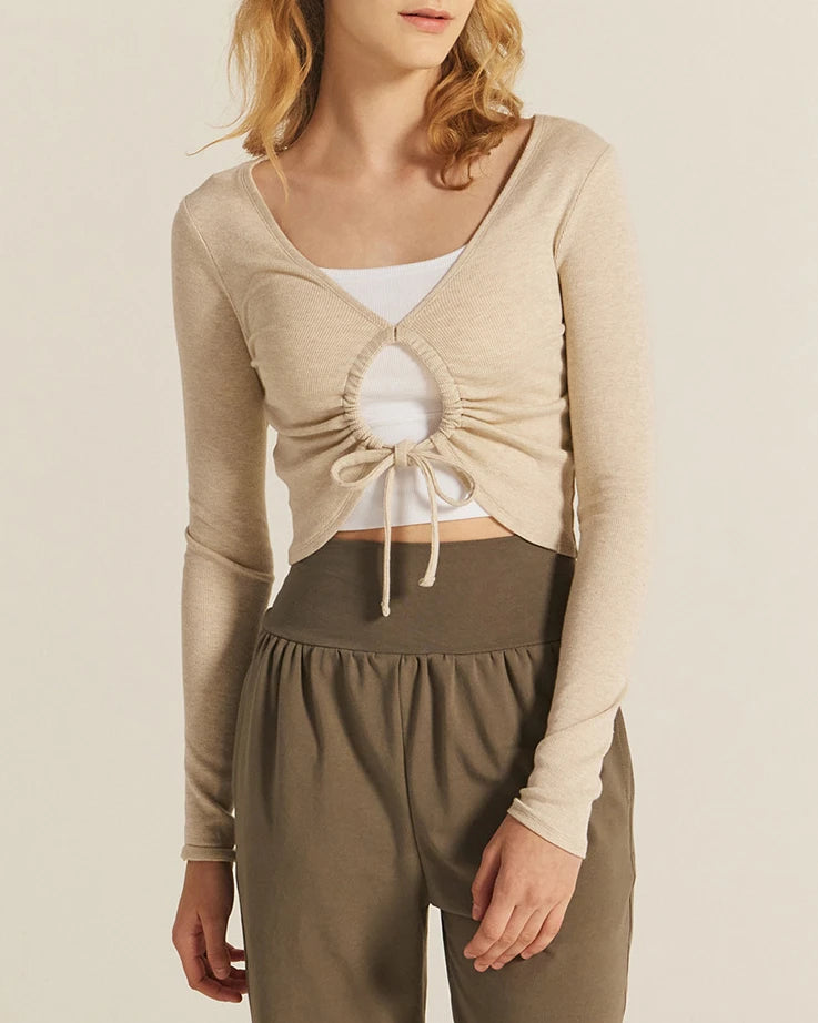 セミニョンヨガカーディガン 3063