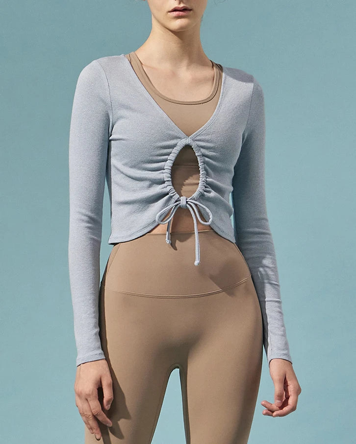 セミニョンヨガカーディガン 3063