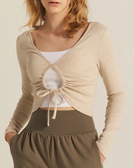 セミニョンヨガカーディガン 3063