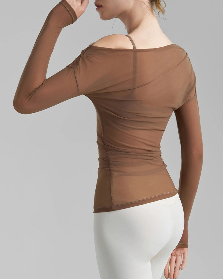 ファルファッラシアーヨガブラウス 3064