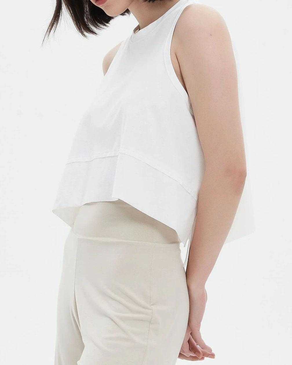 シャルムドゥスールフレアヘムヨガタンク 3070