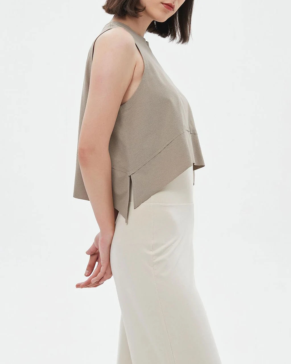 シャルムドゥスールフレアヘムヨガタンク 3070