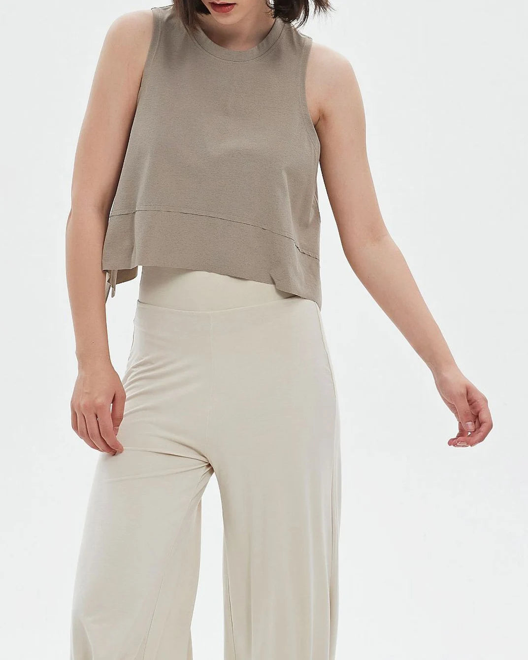 シャルムドゥスールフレアヘムヨガタンク 3070