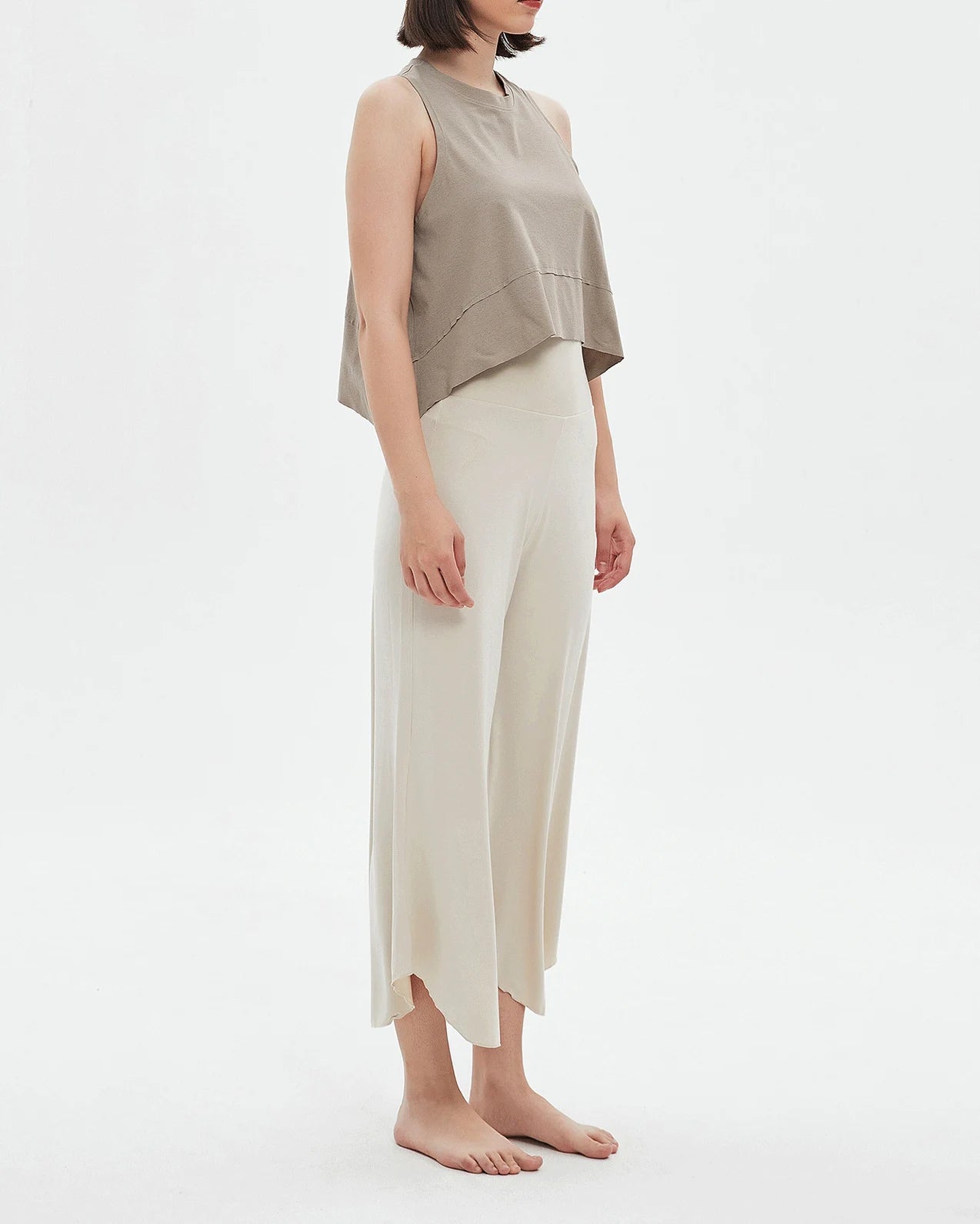 シャルムドゥスールフレアヘムヨガタンク 3070