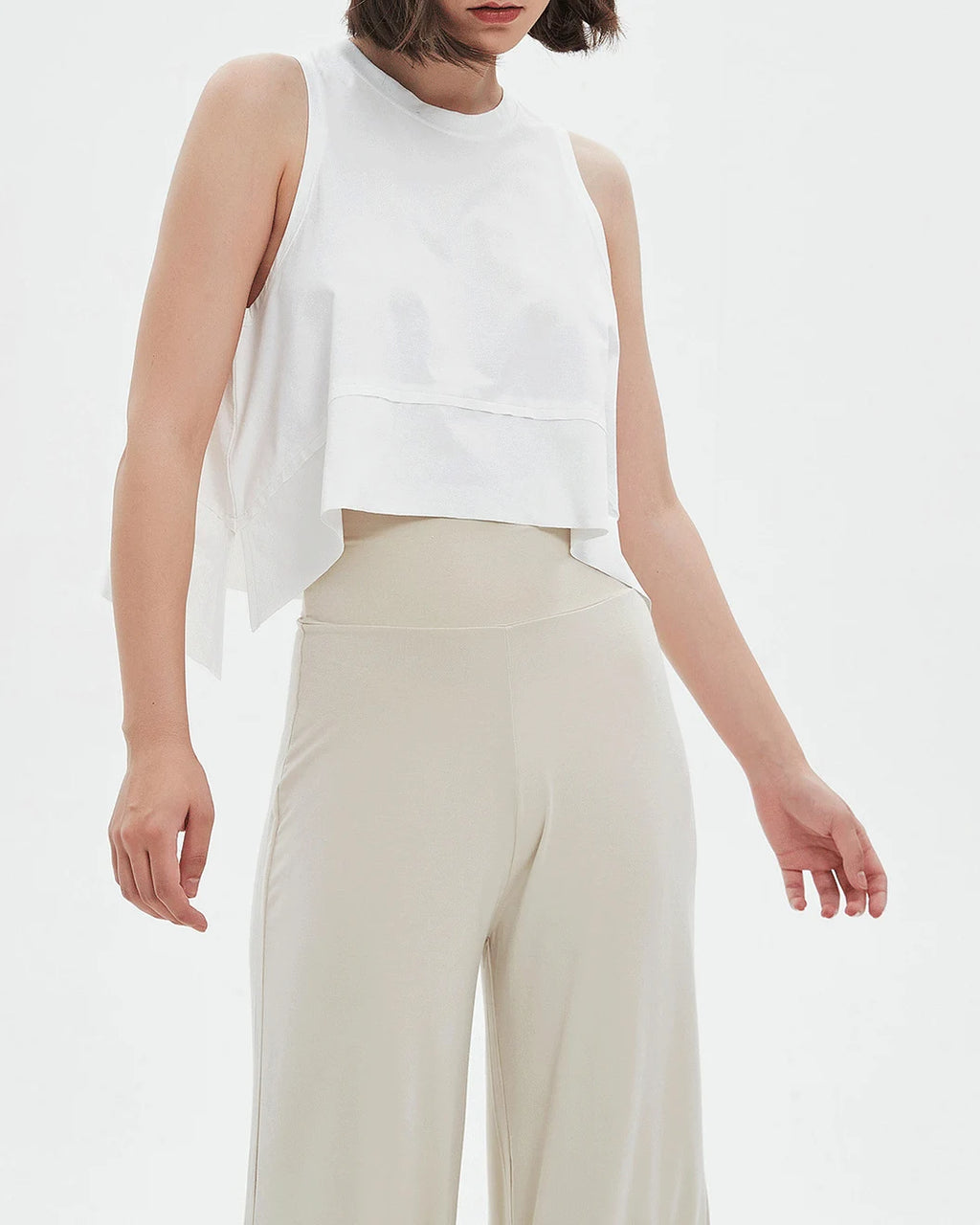 シャルムドゥスールフレアヘムヨガタンク 3070