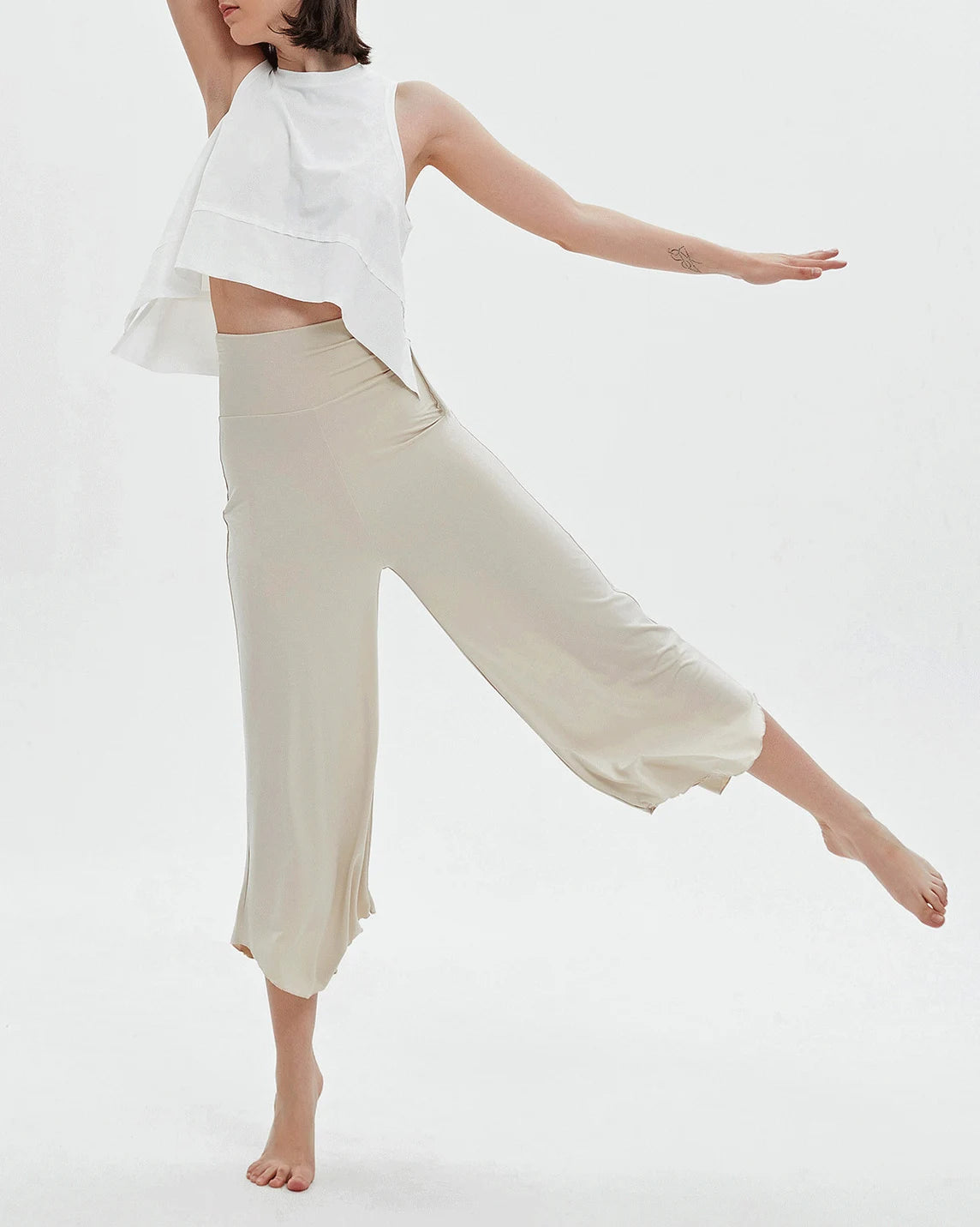 シャルムドゥスールフレアヘムヨガタンク 3070