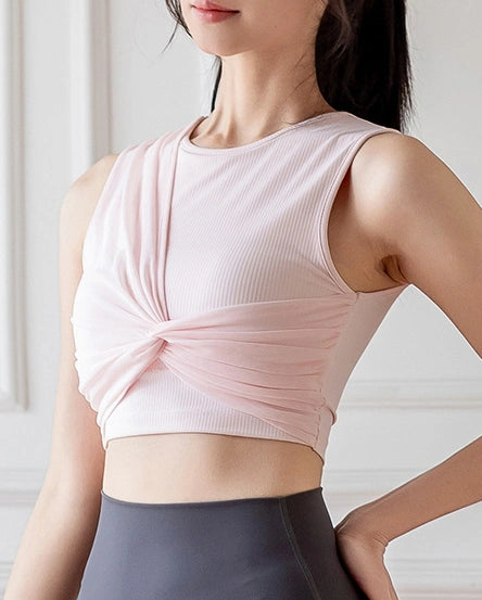 アリカリブ編みヨガブラトップ 3077