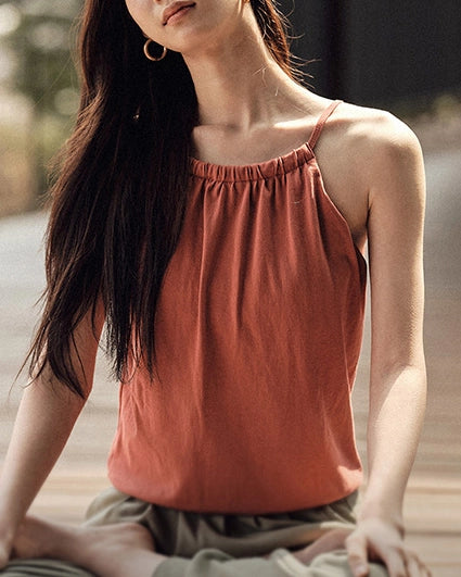 ホルターネックバックスリットトップ 3081