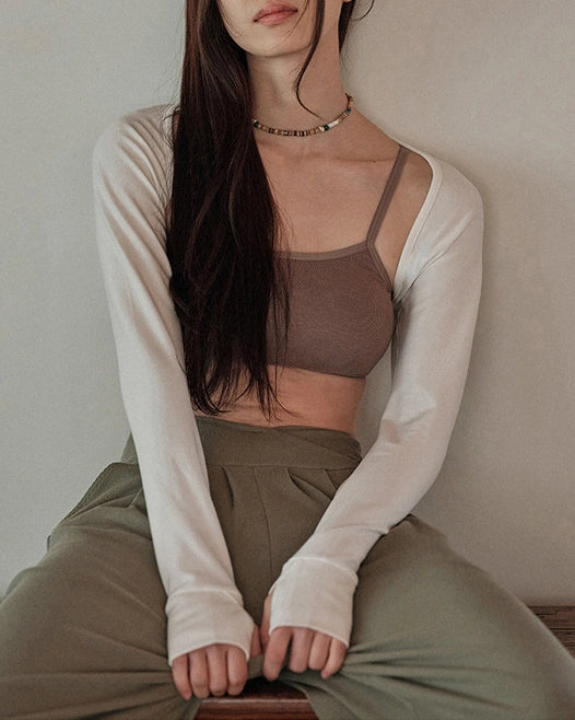 ハーフシアーアームカバー 3083