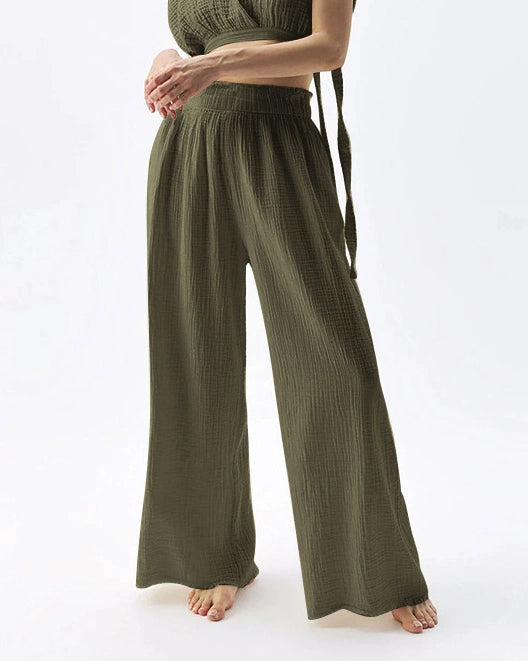 ゴーフルワッフルフィットネスパンツ 3084