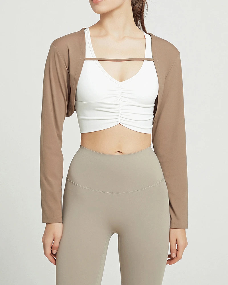 ナチュラルカラーボレロカバーアップ 3088