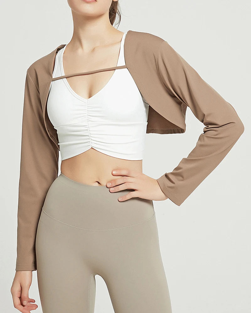 ナチュラルカラーボレロカバーアップ 3088