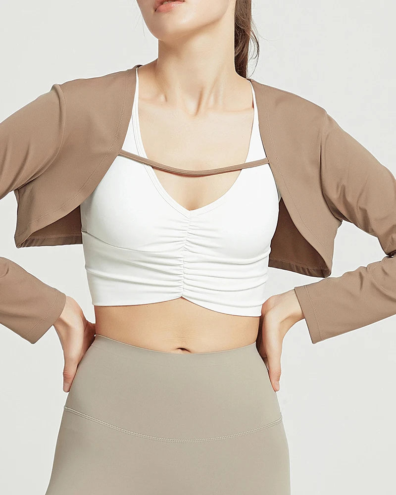 ナチュラルカラーボレロカバーアップ 3088