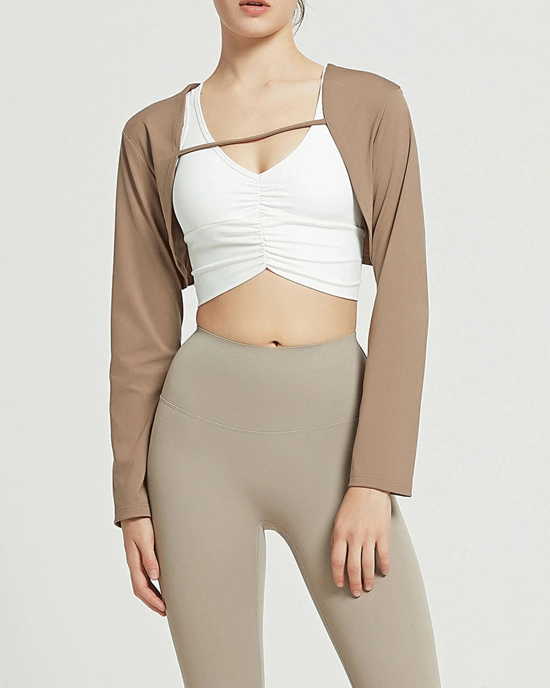 ナチュラルカラーボレロカバーアップ 3088