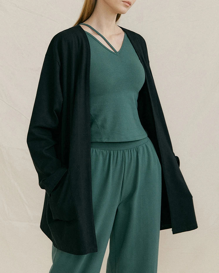 シャンスヨガロングカーディガン 3094