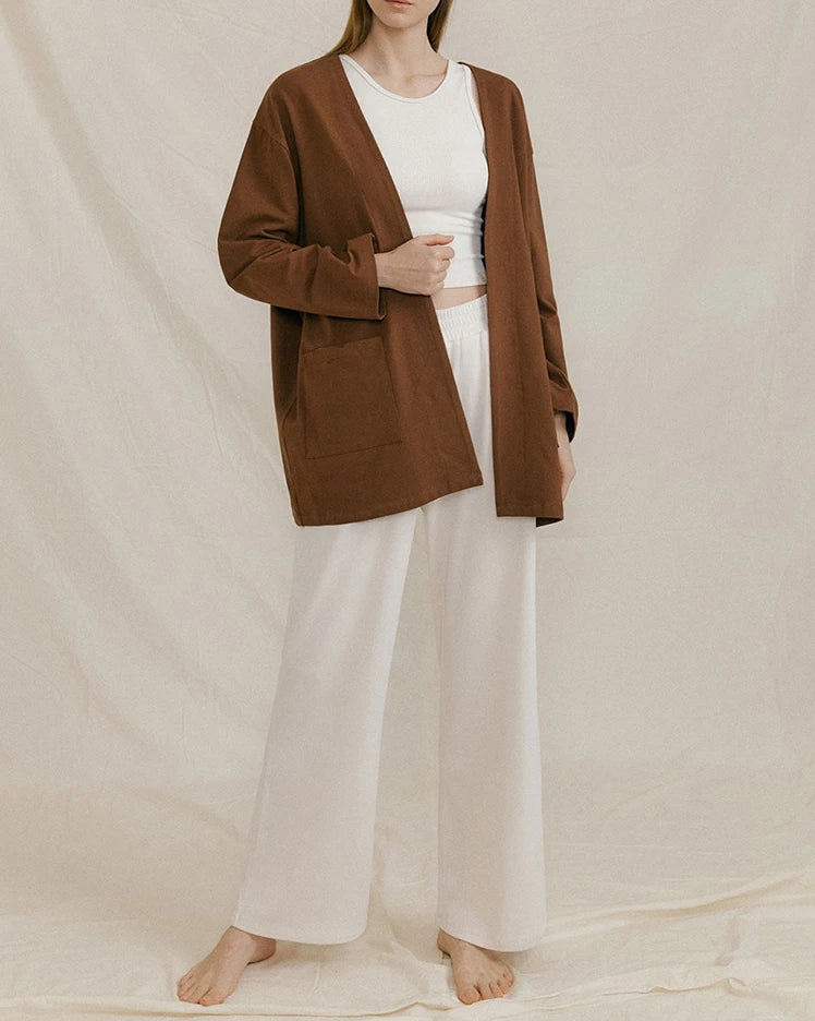 シャンスヨガロングカーディガン 3094