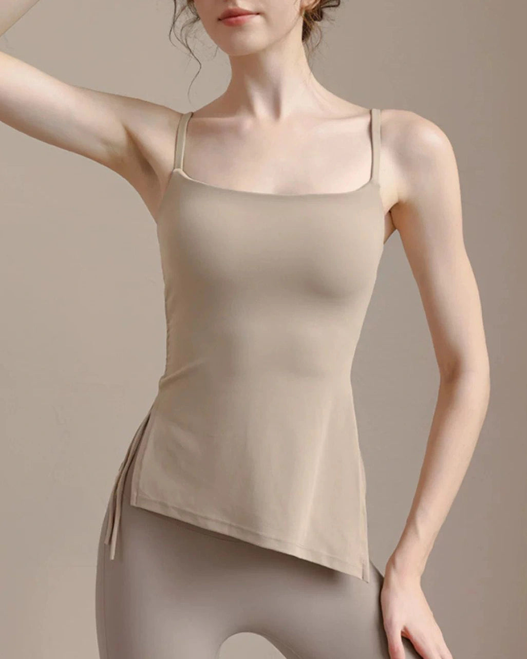 くすみカラーコペキャミブラトップ 3097