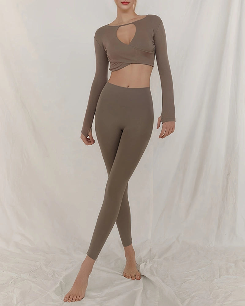 アモフロントクロスロングスリーブ 3103