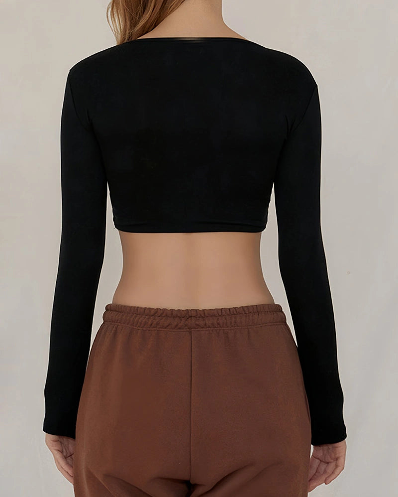 アモフロントクロスロングスリーブ 3103