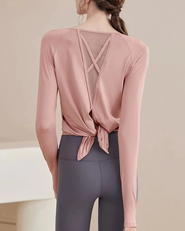 マカ二ヨガロングスリーブ 3104