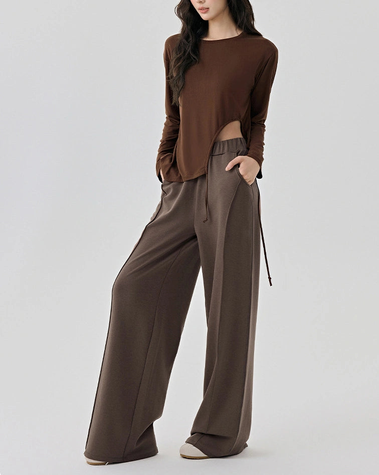 アシンメトリーサイドドロストロングトップ 3105