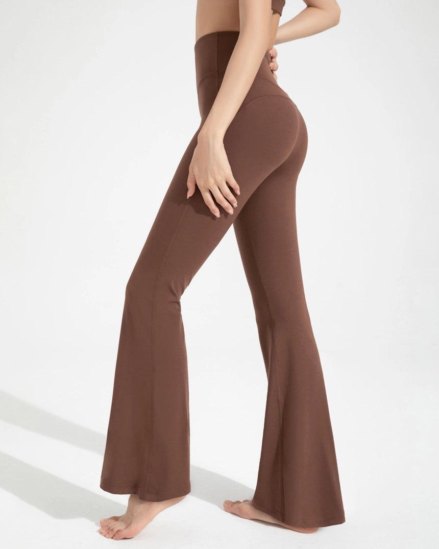 美脚ハイウエストフレアヨガパンツ 3107