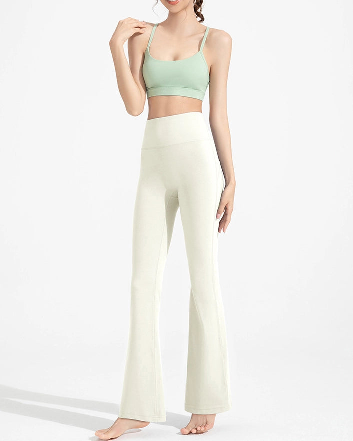 美脚ハイウエストフレアヨガパンツ 3107