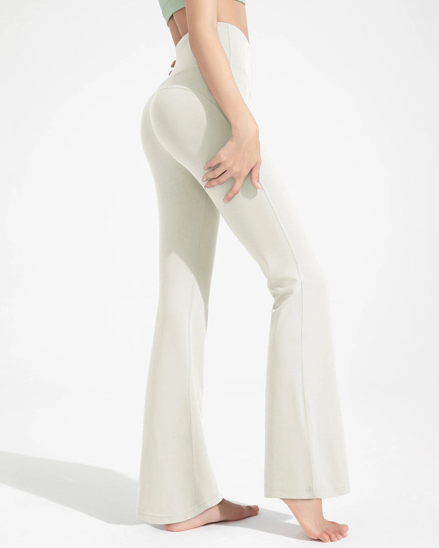 美脚ハイウエストフレアヨガパンツ 3107
