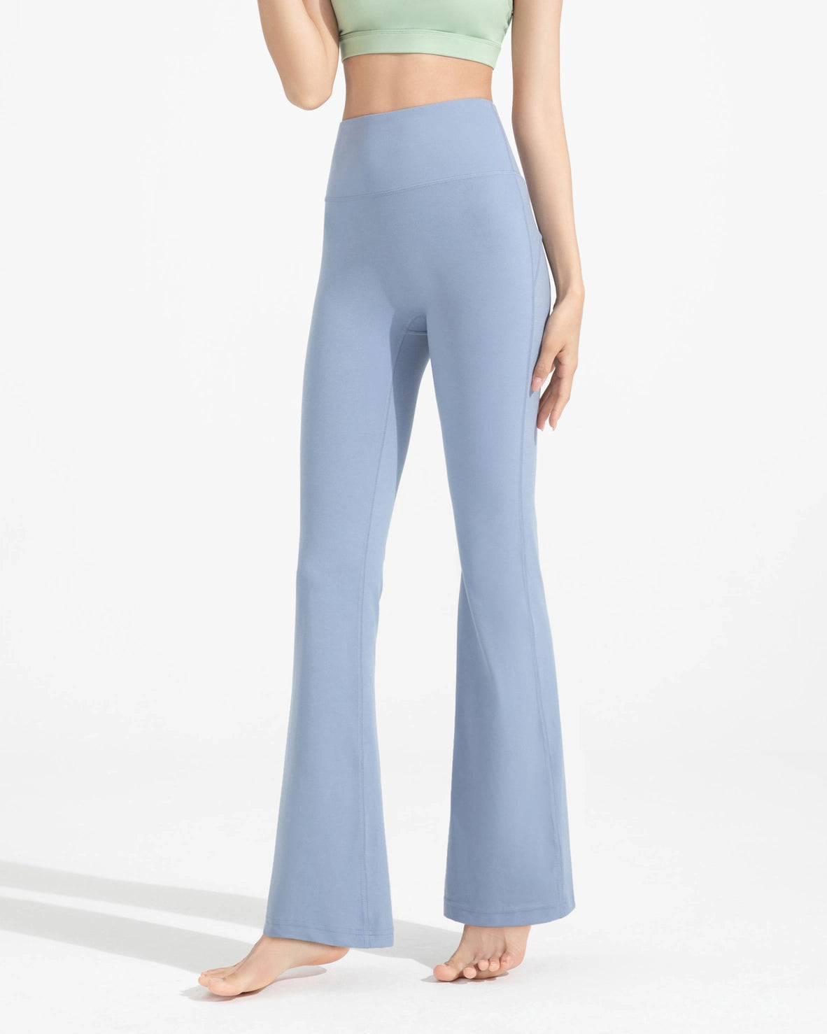 美脚ハイウエストフレアヨガパンツ 3107